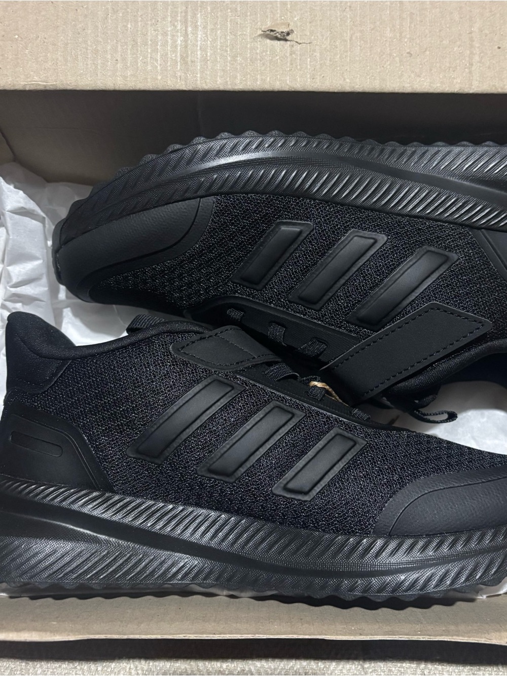 Youth Black Athletic Running Shoes - Unbranded